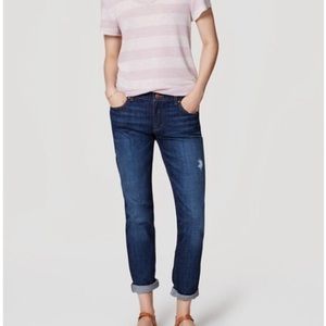 LOFT relaxed skinny jeans tall
